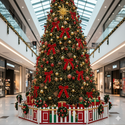 Cenografia para decoração de natal: conte com a Fibrasmil!