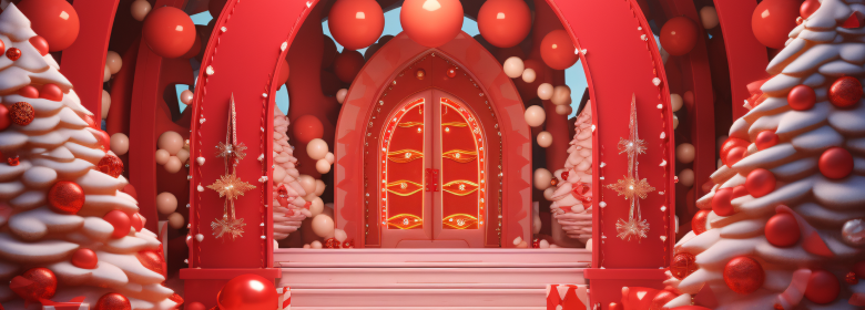 Cenografia para decoração de natal: conte com a Fibrasmil!